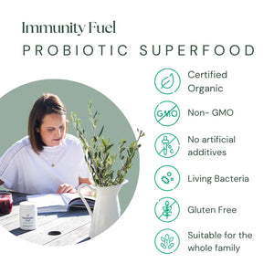 Benefits of immunity fuel probiotic superfood