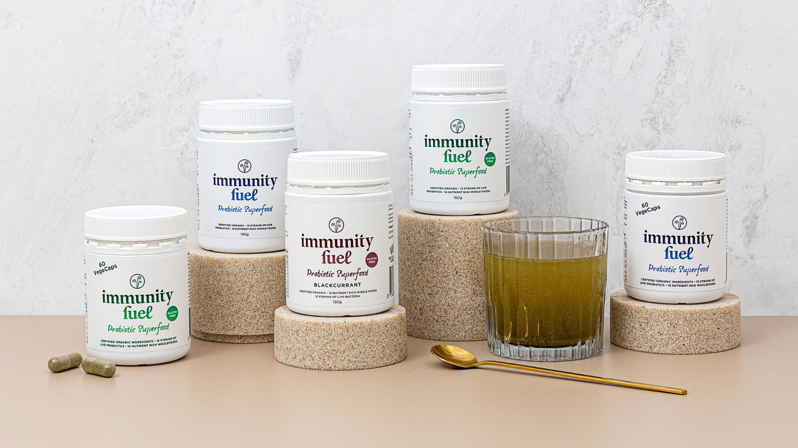 Immunity fuel certified organic probiotic superfoods