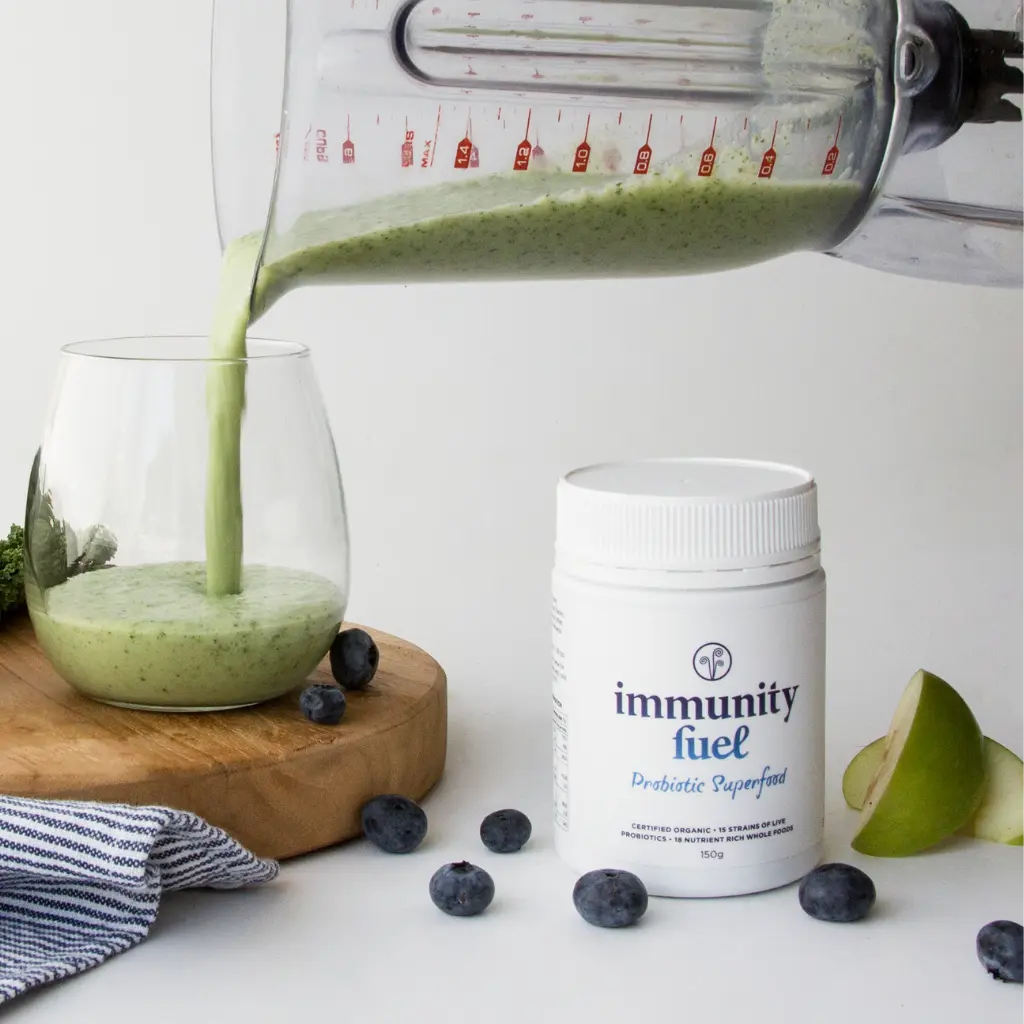 Immunity Fuel Original certified organic probiotic prebiotic superfood powder