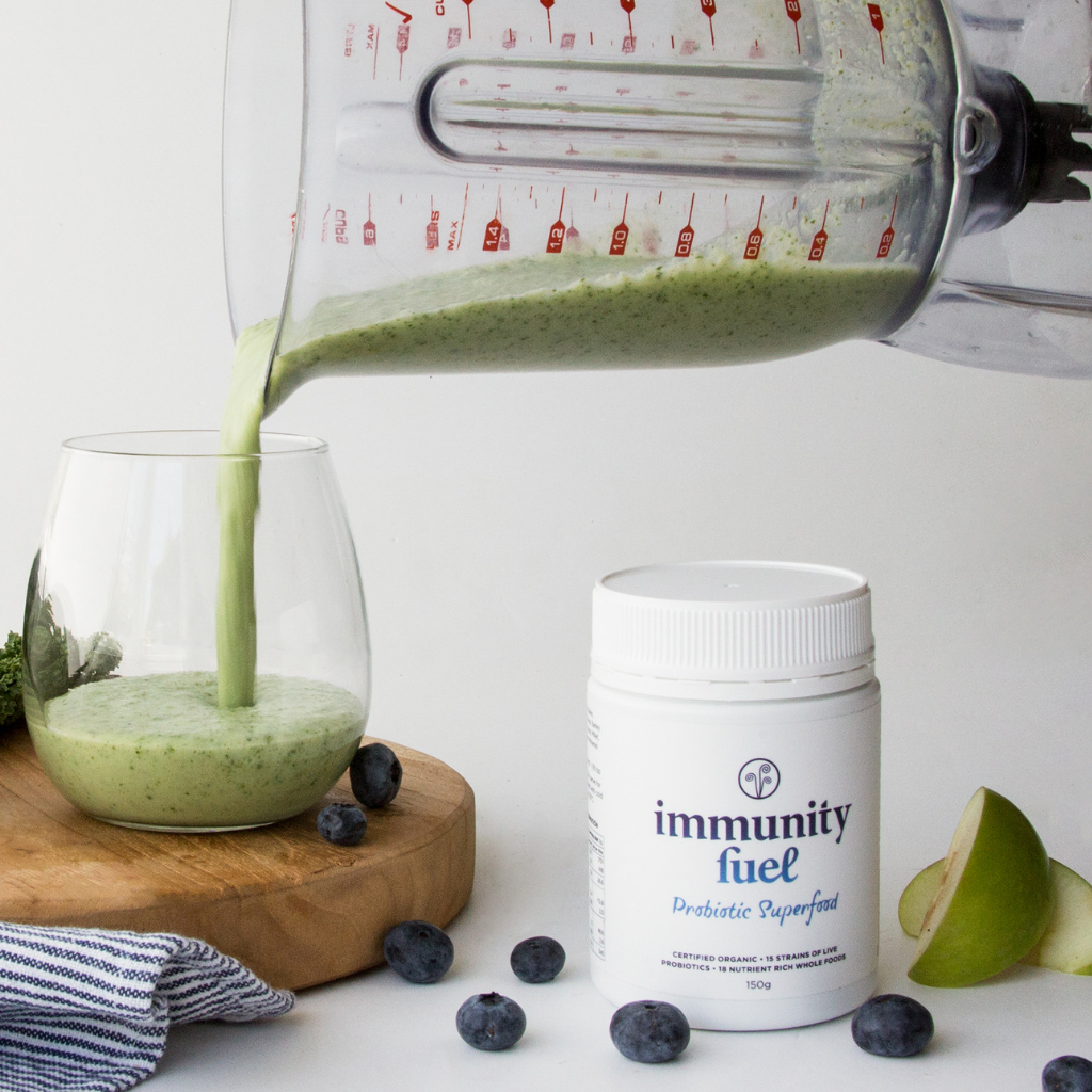 Immunity Fuel certified organic probiotic smoothie australia