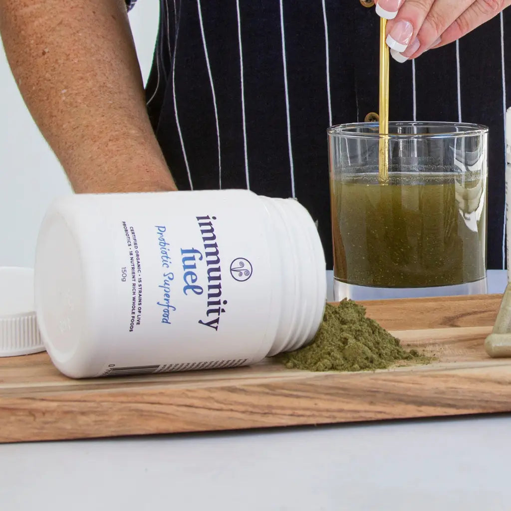 Probiotic superfood powder for daily gut health