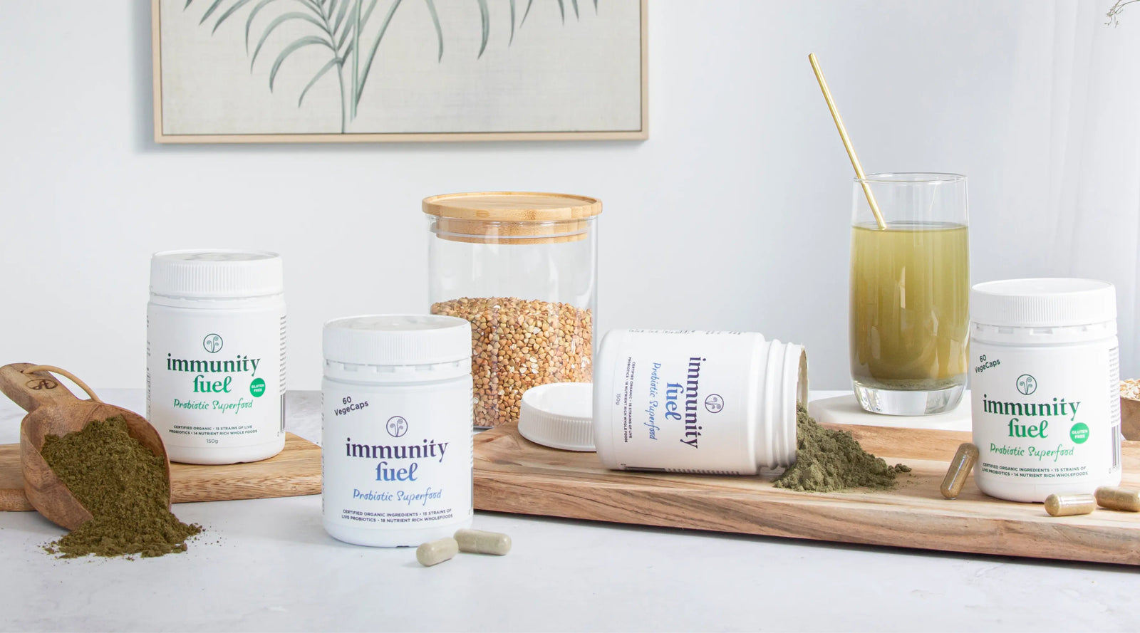 immunity fuel probiotic superfood certified organic ingredients