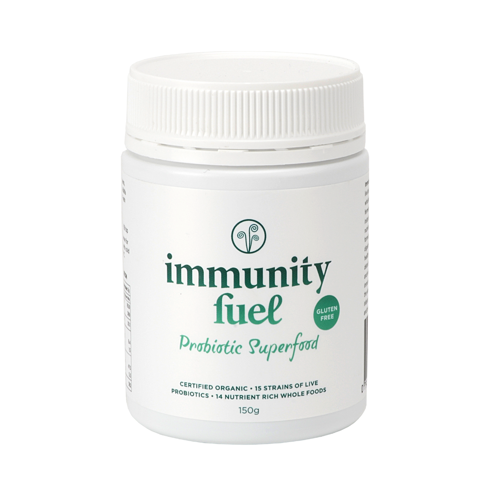 Immunity Fuel certified organic gluten free probiotic superfood
